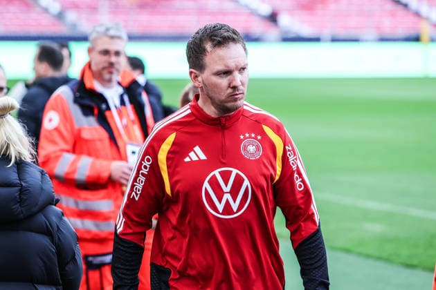 Fussball, UEFA Länderspiel Abschlusstraining Deutschland vor dem Freundschaftsspiel gegen Ghana 29.03.2026, MHP Arena Stuttgart Julian Nagelsmann (Trainer, Deutschland) Stuttgart MHP Arena Baden-Württemberg Deutschland