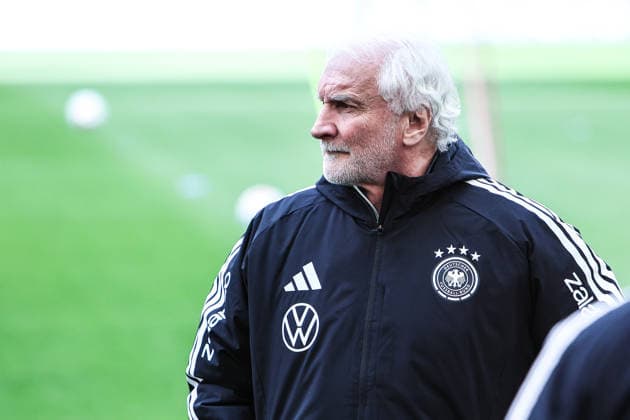 Fussball, UEFA Länderspiel Abschlusstraining Deutschland vor dem Freundschaftsspiel gegen Ghana 29.03.2026, MHP Arena Stuttgart Rudi Völler (Direktor Nationalmannschaft) Stuttgart MHP Arena Baden-Württemberg Deutschland