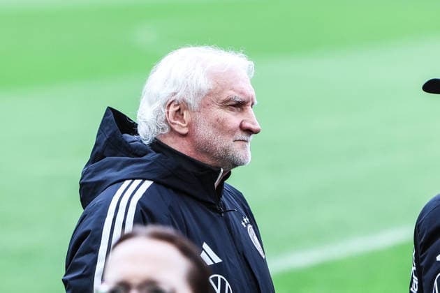 Fussball, UEFA Länderspiel Abschlusstraining Deutschland vor dem Freundschaftsspiel gegen Ghana 29.03.2026, MHP Arena Stuttgart Rudi Völler (Direktor Nationalmannschaft) Stuttgart MHP Arena Baden-Württemberg Deutschland