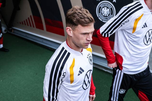 Fussball, UEFA Länderspiel Abschlusstraining Deutschland vor dem Freundschaftsspiel gegen Ghana 29.03.2026, MHP Arena Stuttgart Joshua Kimmich (Deutschland, 6) Stuttgart MHP Arena Baden-Württemberg Deutschland