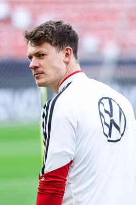 Fussball, UEFA Länderspiel Abschlusstraining Deutschland vor dem Freundschaftsspiel gegen Ghana 29.03.2026, MHP Arena Stuttgart Alexander Nübel (Deutschland, 12) Stuttgart MHP Arena Baden-Württemberg Deutschland