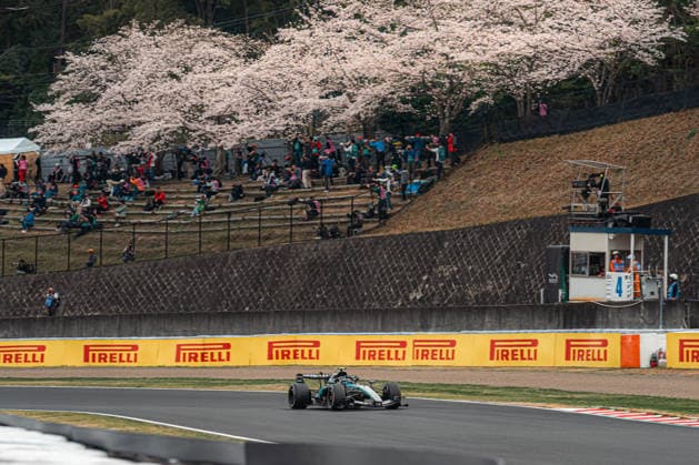 29th March 2026; Suzuka Circuit, Suzuka, Japan; 2026 FIA Formula 1 Japanese Grand Prix Race Day; Kimi Antonelli (12) of Italy and Mercedes-AMG PETRONAS Formula One Team during the Race Day of the Japanese Grand Prix 2026 KeiichixMiyashita