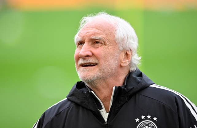 Sportdirektor Rudi Voeller GER Portrait Aufwaermen Training iam 29.03.2026 m Vorfeld des DFB Laenderspiel Deutschland GER vs Ghana GHA Freundschatsspiel Testspiel am 30.03.2026 DFL REGULATIONS PROHIBIT ANY USE OF PHOTOGRAPHS AS IMAGE SEQUENCES AND OR QUASI-VIDEO DFB Laenderspiel Deutschland GER vs Ghana GHA