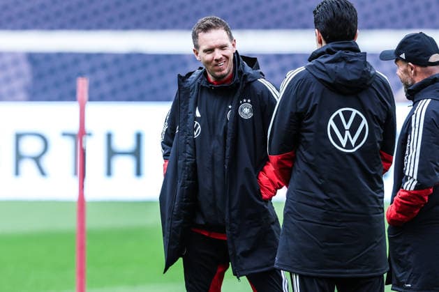 Fussball, UEFA Länderspiel Abschlusstraining Deutschland vor dem Freundschaftsspiel gegen Ghana 29.03.2026, MHP Arena Stuttgart Julian Nagelsmann (Trainer, Deutschland) Stuttgart MHP Arena Baden-Württemberg Deutschland