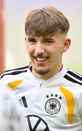 Lennart Karl GER (25) Portrait Aufwaermen Training iam 29.03.2026 m Vorfeld des DFB Laenderspiel Deutschland GER vs Ghana GHA Freundschatsspiel Testspiel am 30.03.2026 DFL REGULATIONS PROHIBIT ANY USE OF PHOTOGRAPHS AS IMAGE SEQUENCES AND OR QUASI-VIDEO DFB Laenderspiel Deutschland GER vs Ghana GHA