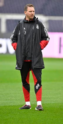 Bundestrainer Trainer Coach Julian Nagelsmann GER Aufwaermen Training iam 29.03.2026 m Vorfeld des DFB Laenderspiel Deutschland GER vs Ghana GHA Freundschatsspiel Testspiel am 30.03.2026 DFL REGULATIONS PROHIBIT ANY USE OF PHOTOGRAPHS AS IMAGE SEQUENCES AND OR QUASI-VIDEO DFB Laenderspiel Deutschland GER vs Ghana GHA