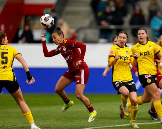 29.03.2026, SUI, Womens Cup Final 2026: BSC Young Boys Frauen vs Servette FC Chenois Feminin Paula Serrano (19, Servette FC Chenois Feminin) Winterthur Stadion Schützenwiese Zürich Switzerland