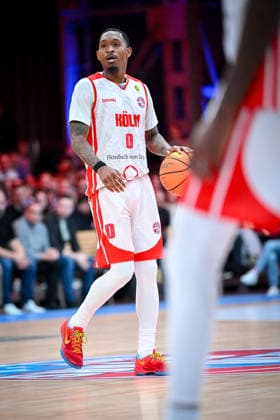 Barmer 2. Basketball Bundesliga ProA: Rheinstars Köln vs. BG Göttingen, 30.03.2026 Cedric Cezell Russell Jr. (RheinStarsKöln 0), Barmer 2. Basketball Bundesliga ProA: Rheinstars Köln vs. BG Göttingen am 30.03.2026 in der Motorworld Köln in Koeln (Nordrhein-Westfalen) Copyright: xBEAUTIFULxSPORTS Mueller-Laschetx
