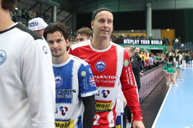 Handball DAIKIN HBL, SC DHfK Leipzig - ThSV Eisenach; 29.03.2026 Torwart Silvio Heinevetter (12, ThSV Eisenach). Handball, DAIKIN HBL, 1. Bundesliga, Saison 2025 2026, 26. Spieltag: SC DHfK Leipzig vs. ThSV Eisenach am 29.03.2026 in der Quarterback Immobilien Arena Leipzig. Copyright: xBEAUTIFULxSPORTS JanxKaeferx