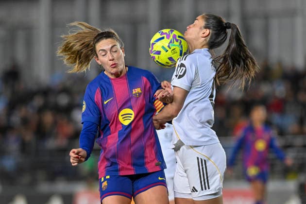 March 30, 2026, Madrid, Madrid, Spain: ROCIO GALVEZ of Real Madrid Femenino CF in action during the Spanish Women League, Liga F, football match played between REAL MADRID 0 Vs FC Barcelona, Barca 3 at Alfredo Di Stefano stadium on march 29, 2026, in Valdebebas, Madrid, Spain. Spanish Women League REAL MADRID 0 Vs FC BARCELONA 3 (03.29.26) - ZUMAc312 20260330_zsp_c312_130 Copyright: xOscarxManuelxSanchezx