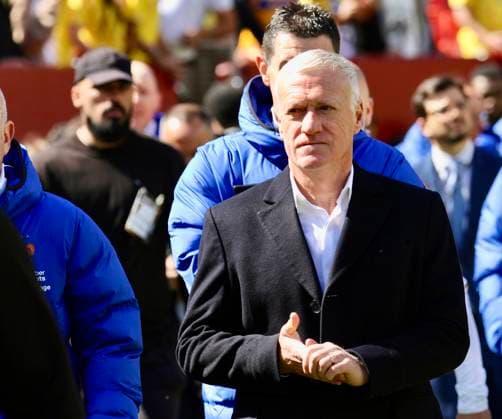 RECORD DATE NOT STATED France vs Colombia International Friendly, Länderspiel, Nationalmannschaft (SPO) France vs Colombia International Friendly. March 29, 2026, Landover, Maryland, USA: Coach Didier Deschamps of France during soccer game between France and Colombia at Northwest Stadium, Landover ahead of 2026 FIFA World Cup, WM, Weltmeisterschaft, Fussball . Credit: Niyi Fote Thenews2 (Foto: Niyi Fote Thenews2 imago images) SPO  Copyright: xNiyixFotex