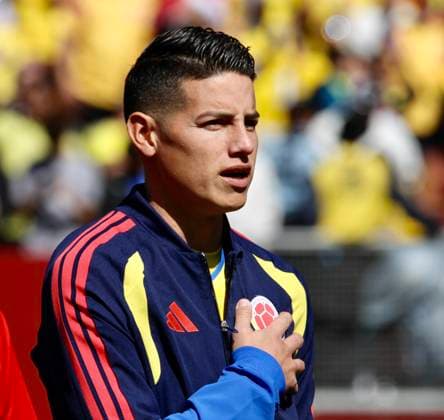 RECORD DATE NOT STATED France vs Colombia International Friendly, Länderspiel, Nationalmannschaft (SPO) France vs Colombia International Friendly. March 29, 2026, Landover, Maryland, USA:James Rodriguez of Colombia during soccer game between France and Colombia at Northwest Stadium, Landover ahead of 2026 FIFA World Cup, WM, Weltmeisterschaft, Fussball . Credit: Niyi Fote Thenews2 (Foto: Niyi Fote Thenews2 imago images) SPO  Copyright: xNiyixFotex