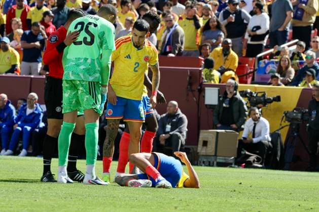 RECORD DATE NOT STATED France vs Colombia International Friendly, Länderspiel, Nationalmannschaft (SPO) France vs Colombia International Friendly. March 29, 2026, Landover, Maryland, USA: A Montero 25 goalkeeper of Colombia during soccer game between France and Colombia at Northwest Stadium, Landover ahead of 2026 FIFA World Cup, WM, Weltmeisterschaft, Fussball . Credit: Niyi Fote Thenews2 (Foto: Niyi Fote Thenews2 imago images) SPO  Copyright: xNiyixFotex
