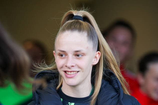 Wolfsburg, Deutschland: 29. März 2026 - 1. Frauen Bundesliga - 22. Spieltag - VfL Wolfsburg vs. Union Berlin Im Bild: Vivien Endemann (VfL) *** Wolfsburg, Germany 29 March 2026 1 Womens Bundesliga 22 Matchday VfL Wolfsburg vs Union Berlin In the picture Vivien Endemann VfL Copyright: HMBxMedia MadeleinexFantini