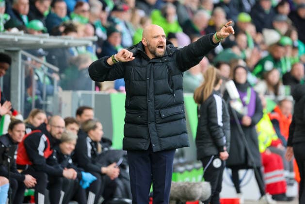 Wolfsburg, Deutschland: 29. März 2026 - 1. Frauen Bundesliga - 22. Spieltag - VfL Wolfsburg vs. Union Berlin Im Bild: Trainer Stephan Lerch (VfL) Copyright: HMBxMedia MadeleinexFantini