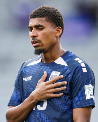 Cape Verde s Laros Duarte headshot before Finland v Cape Verde, FIFA series international football match at Eden Park, Auckland, New Zealand on Monday 30 March 2026. Photo credit: Joshua Devenie Photosport Auckland Eden Park New Zealand Copyright: xwww.photosport.nzx 260330FinlandCapeVerde_011