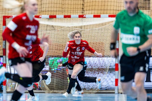 29.03.2026, GER, Handball, Frauen, Saison 2025 2026, EHF European League, Viertelfinale, Thueringer HC - Nykobing Falster Handbold Nathalie Hendrikse (Thueringer HC,6) 99947 Bad Langensalza Salza Halle Sporthalle Mehrz Thüringen Deutschland