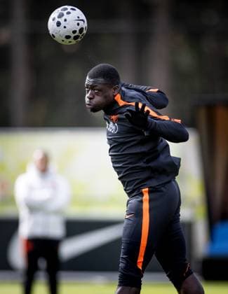 ZEIST - Brian Brobbey during a training session of the Dutch national team, Nationalteam in the run-up to a friendly match against Ecuador. KOEN VAN WEEL ANP xVIxANPxSportx xxANPxIVx 554728346 originalFilename: 554728346.jpg