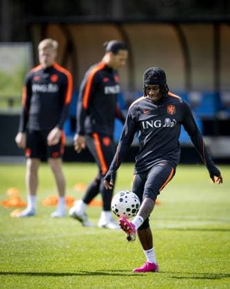 ZEIST - Jeremie Frimpong during a training session of the Dutch national team, Nationalteam in the run-up to a friendly match against Ecuador. KOEN VAN WEEL ANP xVIxANPxSportx xxANPxIVx 554729093 originalFilename: 554729093.jpg