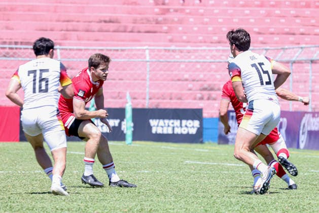 Canada defeats Germany in the men s SVNS 2 tournament in Sao Paulo. Sao Paulo (SP), 03 29 2026 Rugby Sevens SVNS 2 Men s The Canadian team defeated the German team 26-21 during the Sao Paulo stage of the SVNS 2 circuit, an international rugby sevens competition. The match was held at the Nicolau Alayon stadium, in the capital of Sao Paulo, bringing together men s teams competing for a place in the elite of the world circuit of the this Sunday (29). (Foto: Leco Viana Thenews2 imago images) SPO  Copyright: xLecoxVianax