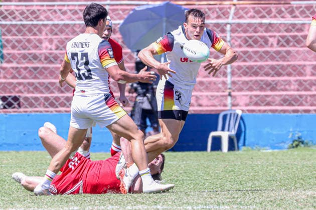 Canada defeats Germany in the men s SVNS 2 tournament in Sao Paulo. Sao Paulo (SP), 03 29 2026 Rugby Sevens SVNS 2 Men s The Canadian team defeated the German team 26-21 during the Sao Paulo stage of the SVNS 2 circuit, an international rugby sevens competition. The match was held at the Nicolau Alayon stadium, in the capital of Sao Paulo, bringing together men s teams competing for a place in the elite of the world circuit of the this Sunday (29). (Foto: Leco Viana Thenews2 imago images) SPO  Copyright: xLecoxVianax