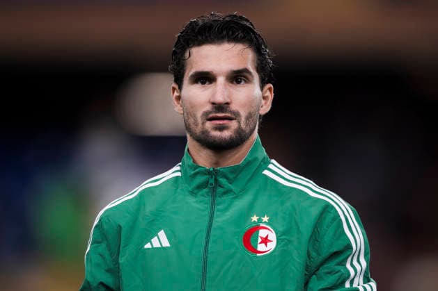Algeria v Guatemala - Friendly Houssem Aouar of Algeria looks on prior to the friendly football match between Algeria and Guatemala. Genoa Italy Copyright: xNicolòxCampox