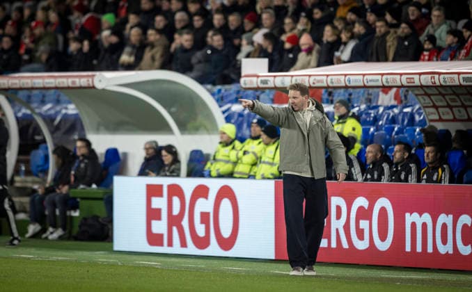 Basel, Switzerland. 27th Mar 2026. Trainer Julian Nagelsmann (Deutschland) Switzerland - Germany Schweiz - Deutschland 27.03.2026 *** Basel, Switzerland 27th Mar 2026 Coach Julian Nagelsmann Germany Switzerland Germany Switzerland Germany 27 03 2026