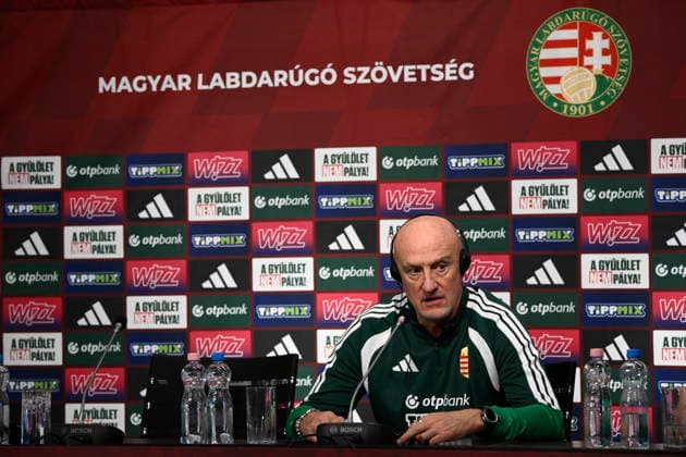 International Friendly, Länderspiel, Nationalmannschaft Matches MD-1 - Hungary Marco Rossi, head coach of the Hungarian national men s soccer team attends a press conference, PK, Pressekonferenz at the training center of the Hungarian Football Federation in Telki, Hungary, 30 March 2026. Hungary plays a friendly soccer match against Greece on 31 March in Budapest s Puskas Arena. Telki Pest vármegye Hungary  Copyright: xBoglarkaxBodnarx