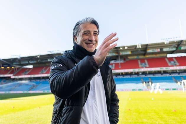 Switzerland national team, Nationalteam training and press conference, PK, Pressekonferenz Head coach Murat Yakin, speaks during a press conference of the Swiss national soccer team, one day before the international soccer match between Norway and Switzerland at the Ullevaal Stadium in Oslo, Norway, 30 March 2026. OSLO Norway  Copyright: xCYRILxZINGAROx