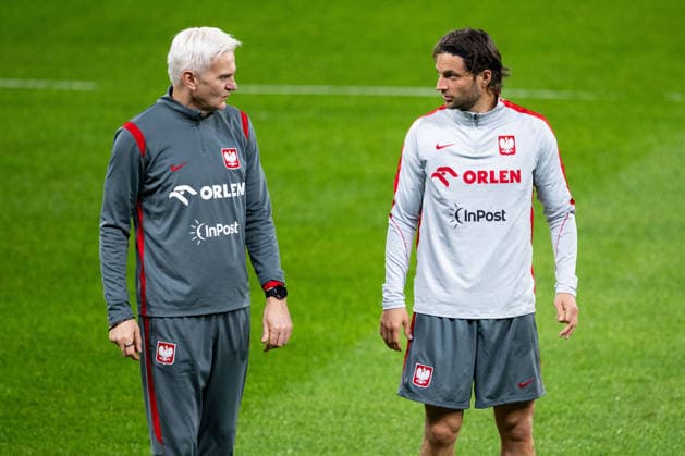 260330 Bartosz Bereszynski of the Polish national football team at a training session on March 30, 2026 in Stockholm. Photo: Jesper Zerman BILDBYRAN kod JZ JZ0696 fotboll football soccer fotball vm-kval kval FIFA World Cup, WM, Weltmeisterschaft, Fussball qualifier qualifier träning practice training polen poland bbeng Copyright: JESPERxZERMAN BB260330JZ091