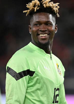 vor Spielbeginn: Aufwaermen Training Torwart Joseph Anang GHA (12) Portrait DFB Laenderspiel Deutschland GER vs Ghana GHA Freundschaftsspiel Testspiel am 30.03.2026 DFL REGULATIONS PROHIBIT ANY USE OF PHOTOGRAPHS AS IMAGE SEQUENCES AND OR QUASI-VIDEO DFB Laenderspiel Deutschland GER vs Ghana GHA *** before the match warm-up training goalkeeper Joseph Anang GHA 12 Portrait DFB Laenderspiel Germany GER vs Ghana GHA friendly match test match on 30 03 2026 DFL REGULATIONS PROHIBIT ANY USE OF PHOTOGRAPHS AS IMAGE SEQUENCES AND OR QUASI VIDEO DFB Laenderspiel Germany GER vs Ghana GHA