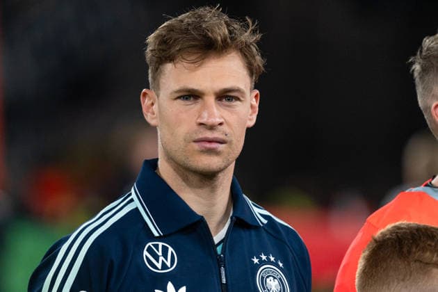 Fußball: Deutschland - Ghana - UEFA Freundschaftsspiel - 30.03.2026, MHP Arena, Stuttgart - DFB Nationalmannschaft Joshua Kimmich (GER, 6) Portrait Porträt während der Hymne vor Spielbeginn *** Soccer Germany Ghana UEFA friendly match 30 03 2026, MHP Arena, Stuttgart DFB Nationalmannschaft Joshua Kimmich GER, 6 Portrait Portrait during the anthem before the start of the match Copyright: xCelinaxLeiersx