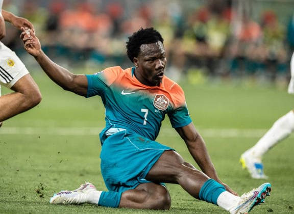 March 31, 2026, Melbourne, Victoria, Australia: NESTORY IRANKUNDA of Australia scores his second goal of the match during FIFA Series 2026 - Australia v Curacao football match at AAMI Park on March 31, 2026 in Melbourne, Australia. FIFA Series 2026 - Australia V Curacao  - ZUMAb338 20260331_zsp_b338_098 Copyright: xSantanuxBanikx