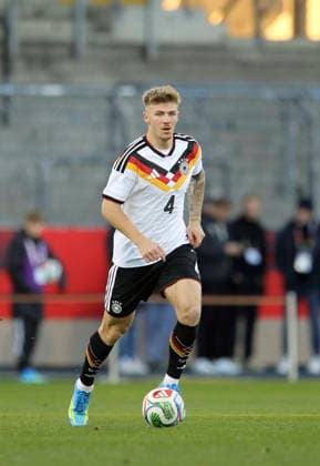 Foto : Finn JELTSCH (GER) Fussball U-21 Länderspiel Deutschland - Nordirland EM Qualifikation am Fr. 27.03.2026