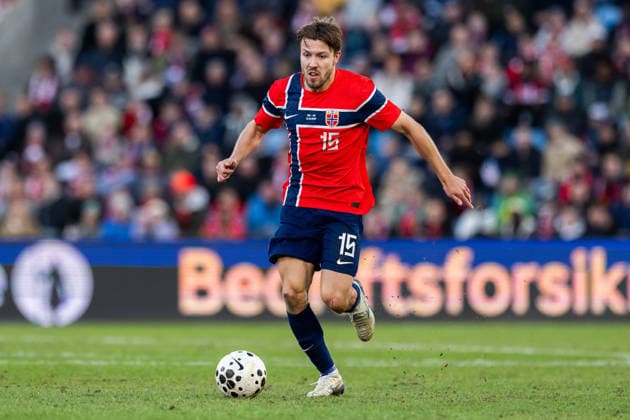 260331 Fredrik AndrÃ Bjorkan of Norway during the International Friendly, Länderspiel, Nationalmannschaft football match between Norway and Switzerland on March 31, 2026 in Oslo. Photo: Vegard Grott BILDBYRAN kod VG VG0915 bbeng fotboll football soccer fotball träningslandskamp privatlandskamp landskamp international friendly norge norway schweiz switzerland sveits *** 260331 Fredrik AndrÃ Bjorkan of Norway during the international friendly football match between Norway and Switzerland on March 31, 2026 in Oslo Photo Vegard Grott BILDBYRAN kod VG VG0915 bbeng fotboll football soccer fotball träningslandskamp privatlandskamp landskamp international friendly norge norway schweiz switzerland sveits  Copyright: VEGARDxGRoTT BB260331VG046
