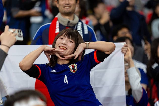 Football - International Friendly, Länderspiel, Nationalmannschaft - England v Japan LONDON, ENGLAND - Tuesday, March 31, 2026: Japanese supporters before an International Friendly match between England and Japan at Wembley Stadium. (Photo by David Rawcliffe Propaganda) LONDON Wembley Stadium GREATER LONDON ENGLAND  Copyright: xDavidxRawcliffex P2026-03-31-England_Japan-9