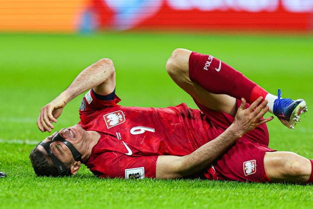 2026.03.31 Sztokholm Pilka nozna Kwalifikacje Mistrzostw Swiata 2026 Szwecja - Polska N z Robert Lewandowski Foto Pawel Andrachiewicz PressFocus 2026.03.31 Stockholm Football - FIFA World Cup, WM, Weltmeisterschaft, Fussball 2026 Qualifying round Sweden - Poland Robert Lewandowski Credit: Pawel Andrachiewicz PressFocus NEWSPIX.PL --- newspix.pl 