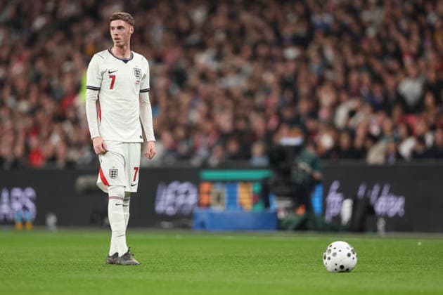 England v Japan 31 March 2026, London - International Friendly, Länderspiel, Nationalmannschaft Football - England v Japan - Cole Palmer of England - Photo: Charlotte Wilson Offside. London UK Copyright: xCharlottexWilsonx xOffsidexOffside