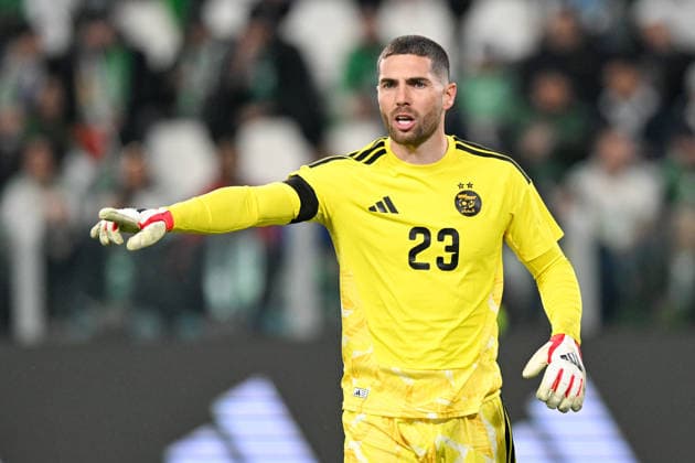 AlgeriaÕs goalkeeper Luca Zidane during the friendly soccer match between Algeria and Uruguay at the Allianz Stadium in Turin, Italy - Tuesday, March 31, 2026. - Soccer .  Copyright: xTanoxPecoraro LaPressex