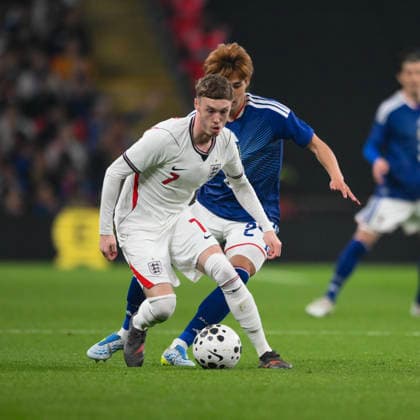 England v Japan International Friendly, Länderspiel, Nationalmannschaft Cole Palmer of England in possession during the International Friendly match at Wembley Stadium, London 31 03 2026 UK Newspapers OUT Copyright: xMalcolmxFellx FIL-23206-0024