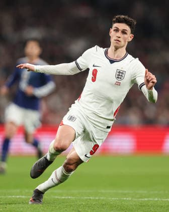 England v Japan 31 March 2026, London - International Friendly, Länderspiel, Nationalmannschaft Football - England v Japan - Phil Foden of England - Photo: Charlotte Wilson Offside. London UK Copyright: xCharlottexWilsonx xOffsidexOffside