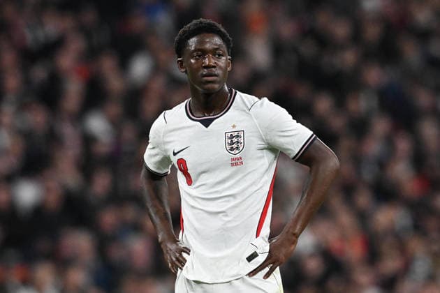 England v Japan, Friendly Kobbie Mainoo of England during the Friendly match between England and Japan at Wembley Stadium, London, UK on 31 March 2026. London Wembley Stadium Greater London UK Editorial use only , Copyright: xGrahamxHuntx PSI-23978-0080