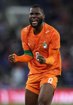 Soccer International Friendly, Länderspiel, Nationalmannschaft - Scotland vs Ivory Coast Franck Kessie of Ivory Coast reacts during the international friendly match between Scotland and Cote d Ivoire in Liverpool, Great Britain, 31 March 2026. Liverpool United Kingdom  Copyright: xADAMxVAUGHANx