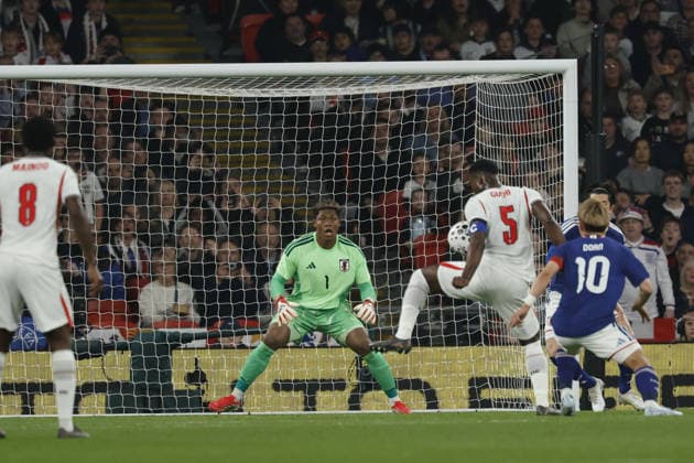 Zion Suzuki (JPN), March 31, 2026 - Football Soccer : International Friendly, Länderspiel, Nationalmannschaft match between England 0-1 Japan at Wembley Stadium, in London, England. Noxthirdxpartyxsales  aflo_325568380