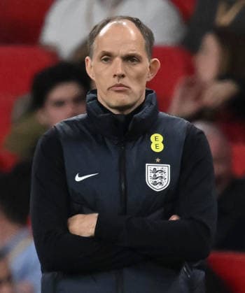 England v Japan, Friendly England head coach Thomas Tuchel during the Friendly match between England and Japan at Wembley Stadium, London, UK on 31 March 2026. London Wembley Stadium Greater London UK Editorial use only , Copyright: xGrahamxHuntx PSI-23978-0364