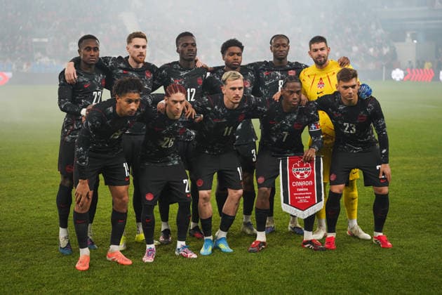 March 31, 2026, Toronto, Ontario, Canada: Canada national team, Nationalteam starting lineup during the International Friendly, Länderspiel, Nationalmannschaft match between Canada and Tunisia at BMO Filed. on March 31, 2026 in Toronto, Ontario. Toronto Canada - ZUMAe321 20260331_zsa_e321_085 Copyright: xLeonardoxRamirezx