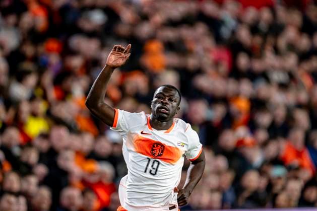 EINDHOVEN - Brian Brobbey of the Netherlands during the friendly international match, Länderspiel, Nationalmannschaft between the Netherlands and Ecuador on March 31, 2026, at Philips Stadium, Netherlands. (Photo by Stefan Koops EYE4IMAGES DeFodi Images) - *** EINDHOVEN Brian Brobbey of the Netherlands during the friendly international match between the Netherlands and Ecuador on March 31, 2026, at Philips Stadium, Netherlands Photo by Stefan Koops EYE4IMAGES DeFodi Images