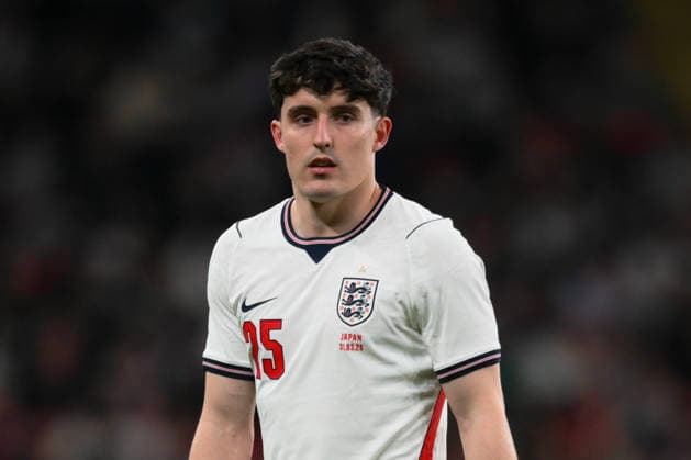 England v Japan International Friendly, Länderspiel, Nationalmannschaft Tino Livramento of England looks on during the International Friendly match at Wembley Stadium, London 31 03 2026 UK Newspapers OUT Copyright: xMalcolmxFellx FIL-23206-0147