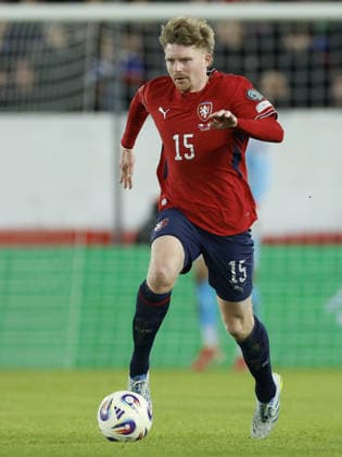 The final match of the World Cup qualification play-off Czechia against Denmark, in Prague, Czech Republic, on March 31, 2026. Pavel Sulc (CZE). (CTKxPhoto PavelxLebeda) CTKPhotoF202604010005901  CTKPhotoF202604010005901
