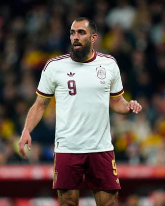 ESP: Spain v Egypt. Friendly Match Borja Iglesias of Spain during the friendly match between Spain and Egypt played at RCDE Stadium on March 31, 2026 in Barcelona, Spain. kpng Copyright: xSergioxRuizx xPRESSINPHOTOx PS_260331_ESP_EGY_181